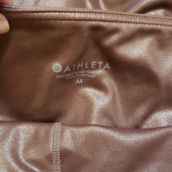 Athleta Elation Shimmer  leggings - Picture 3 of 8